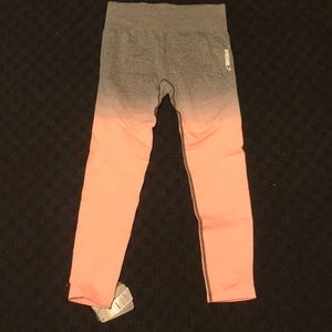 Gym shark ombré seamless leggings